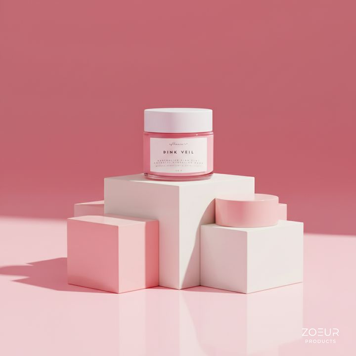 Pink Veil Maske - zoeur