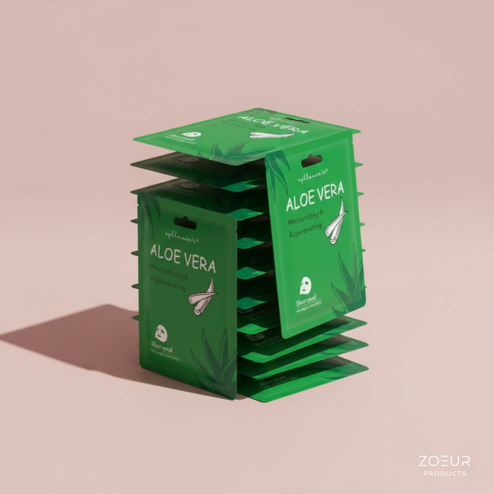 Sheet Mask: Aloe Vera (6er Set)