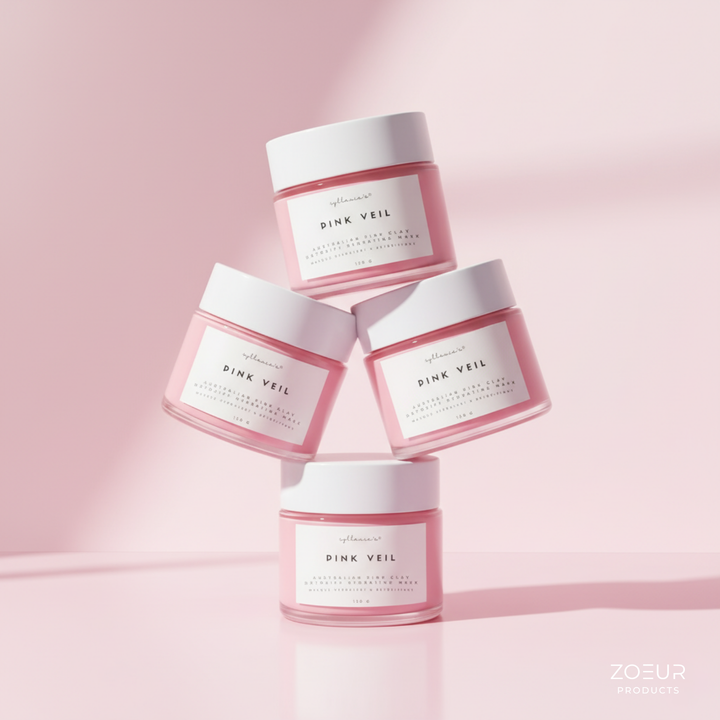 Pink Veil Maske - zoeur