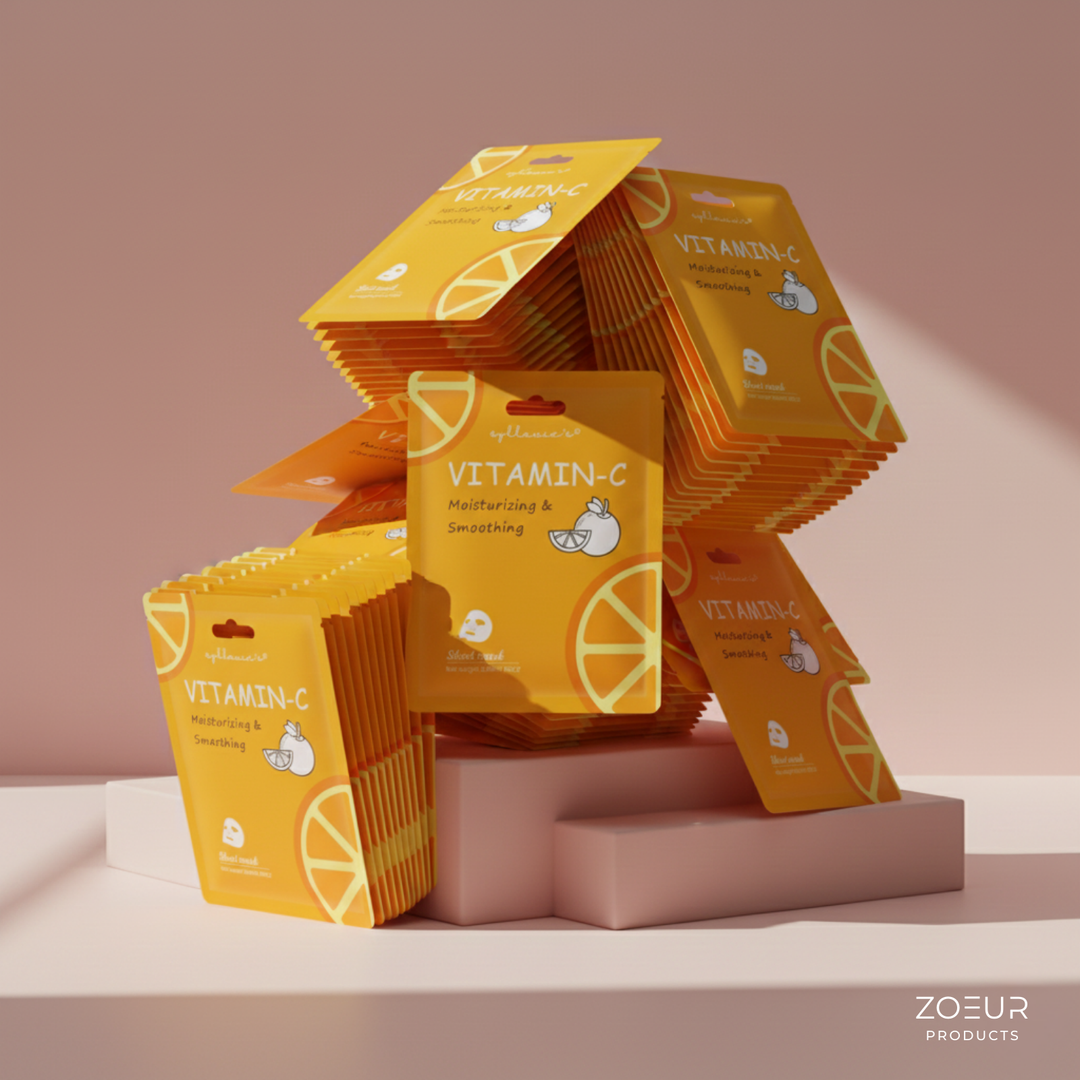 Sheet Mask: Vitamin C (6er Set)