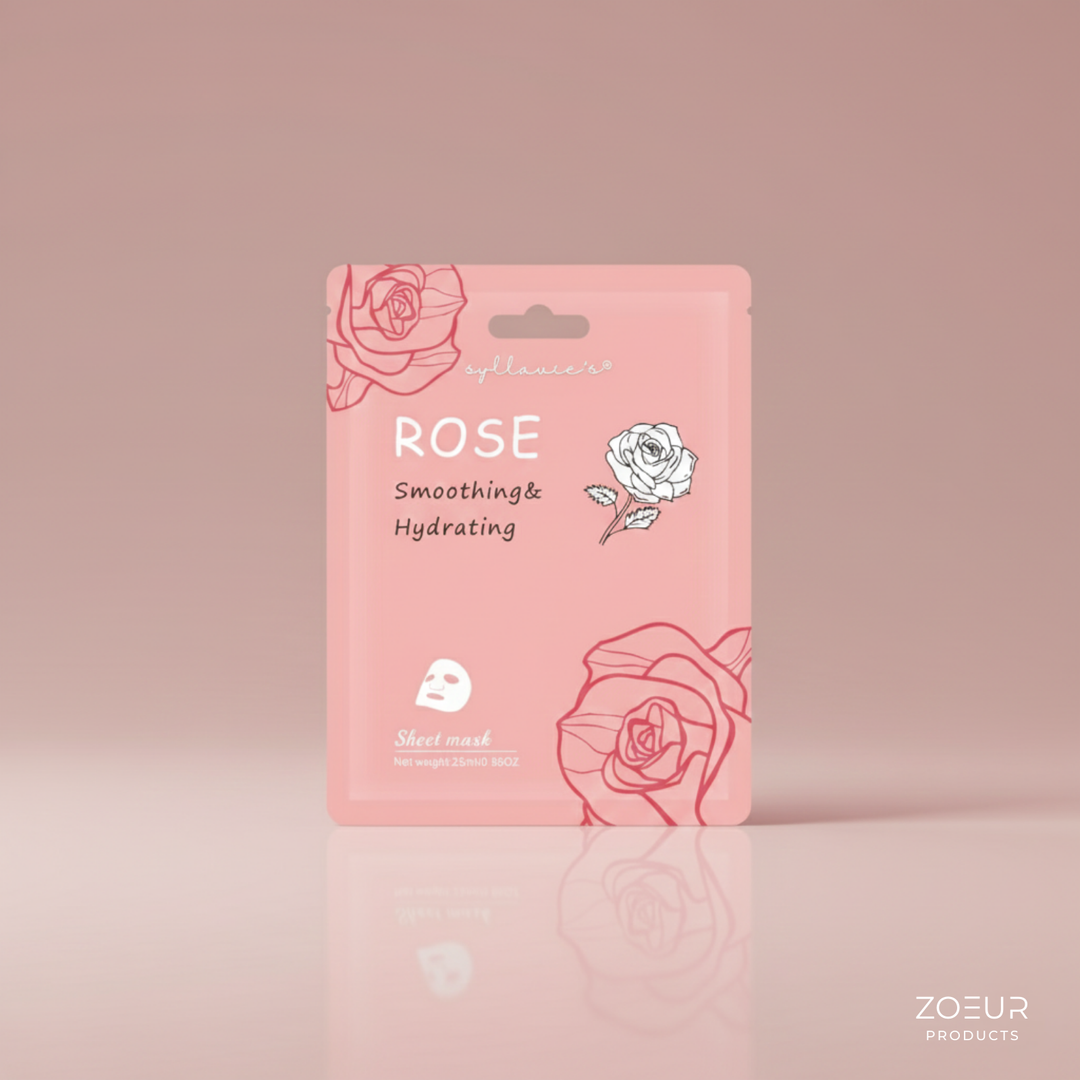 Sheet Mask: Rose (6er Set)