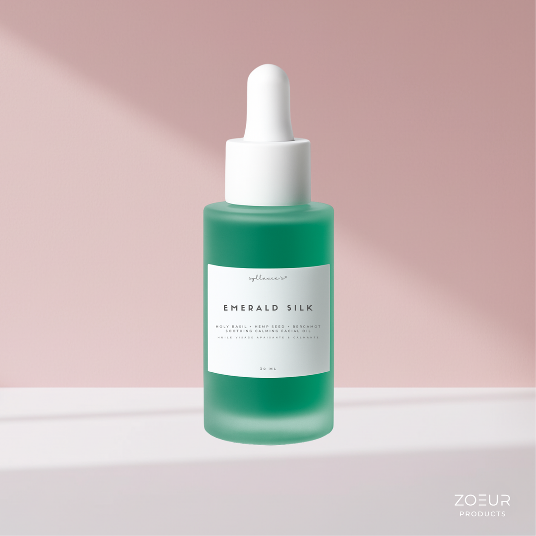 Emerald Silk Facial Oil - zoeur