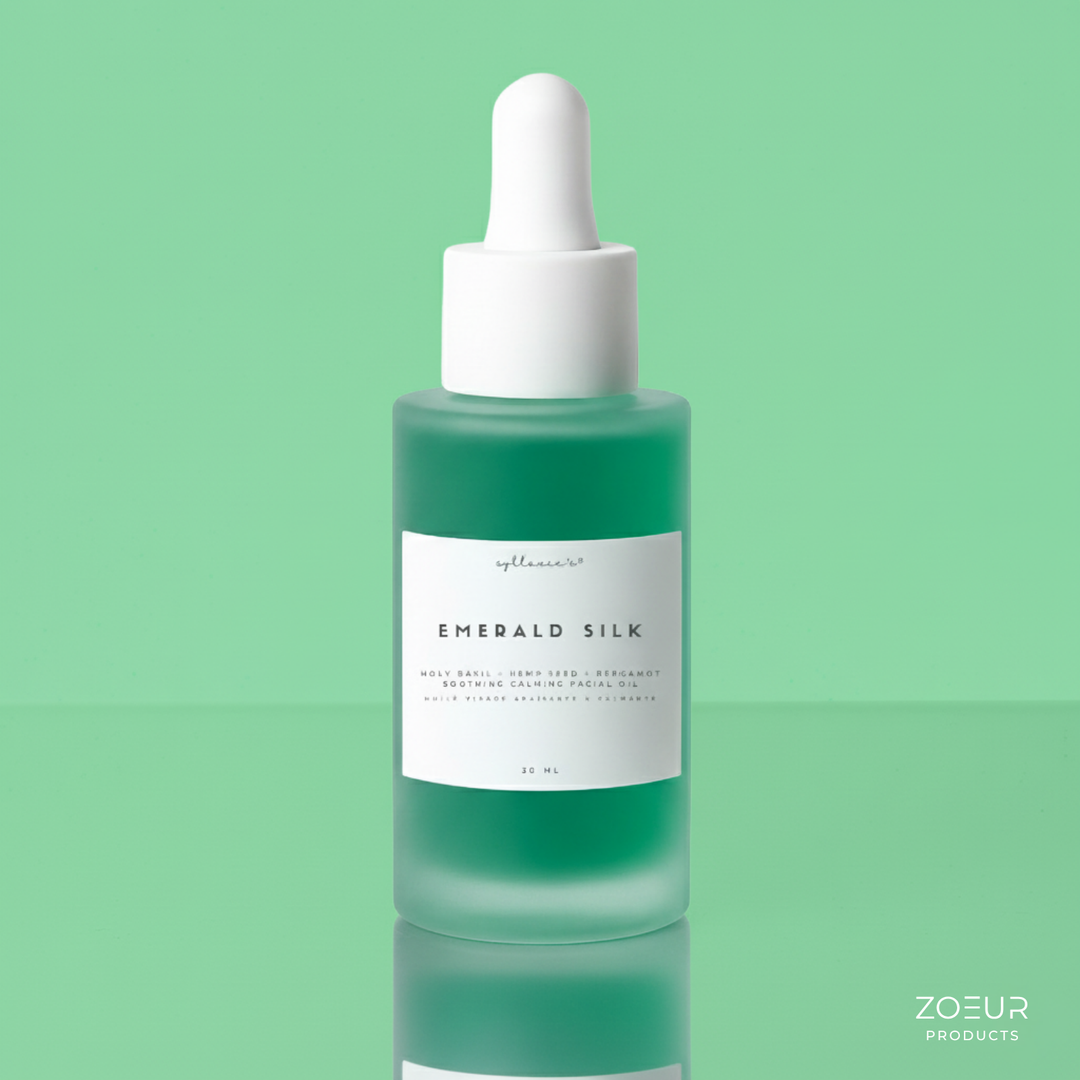 Emerald Silk Facial Oil - zoeur