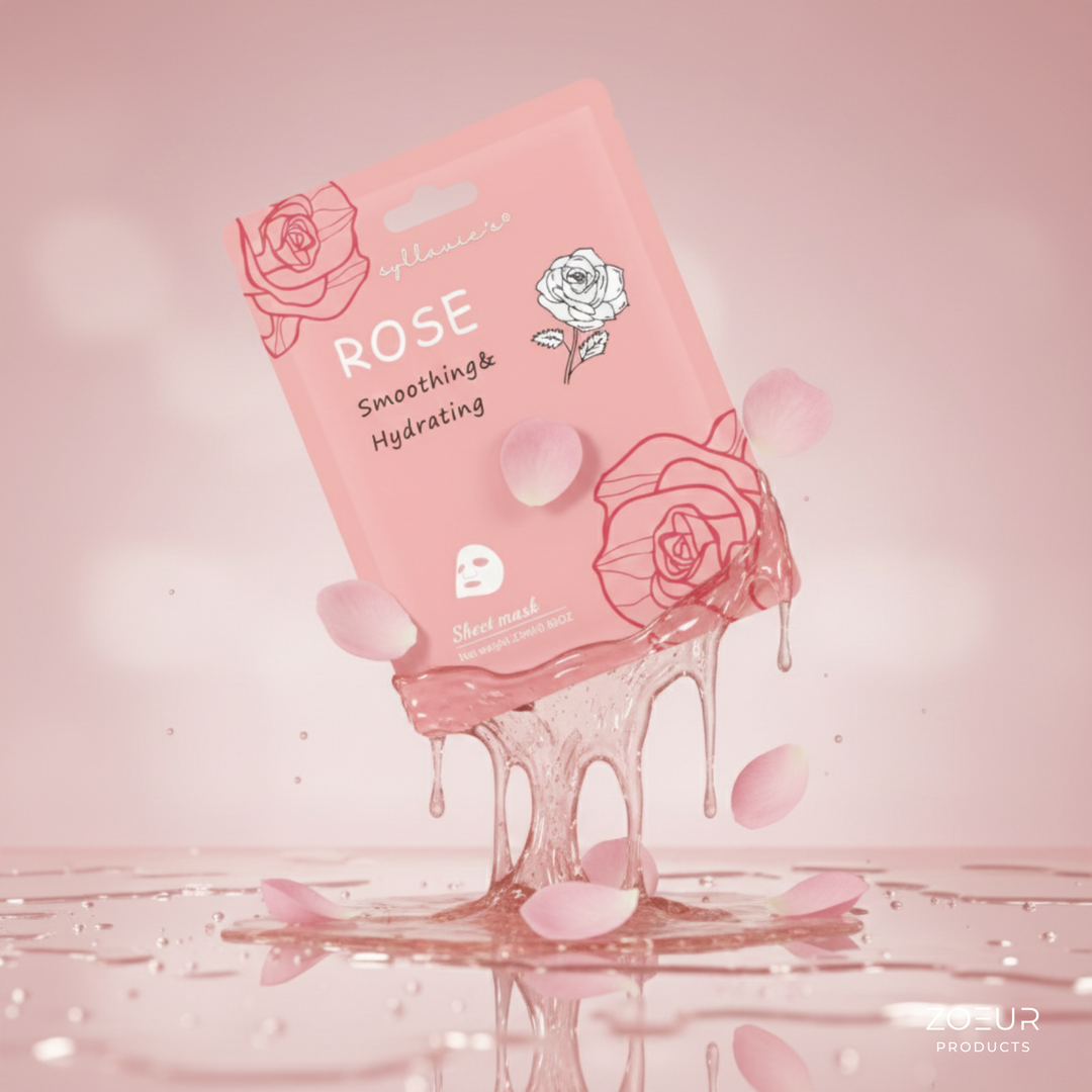 Sheet Mask: Rose (6er Set)