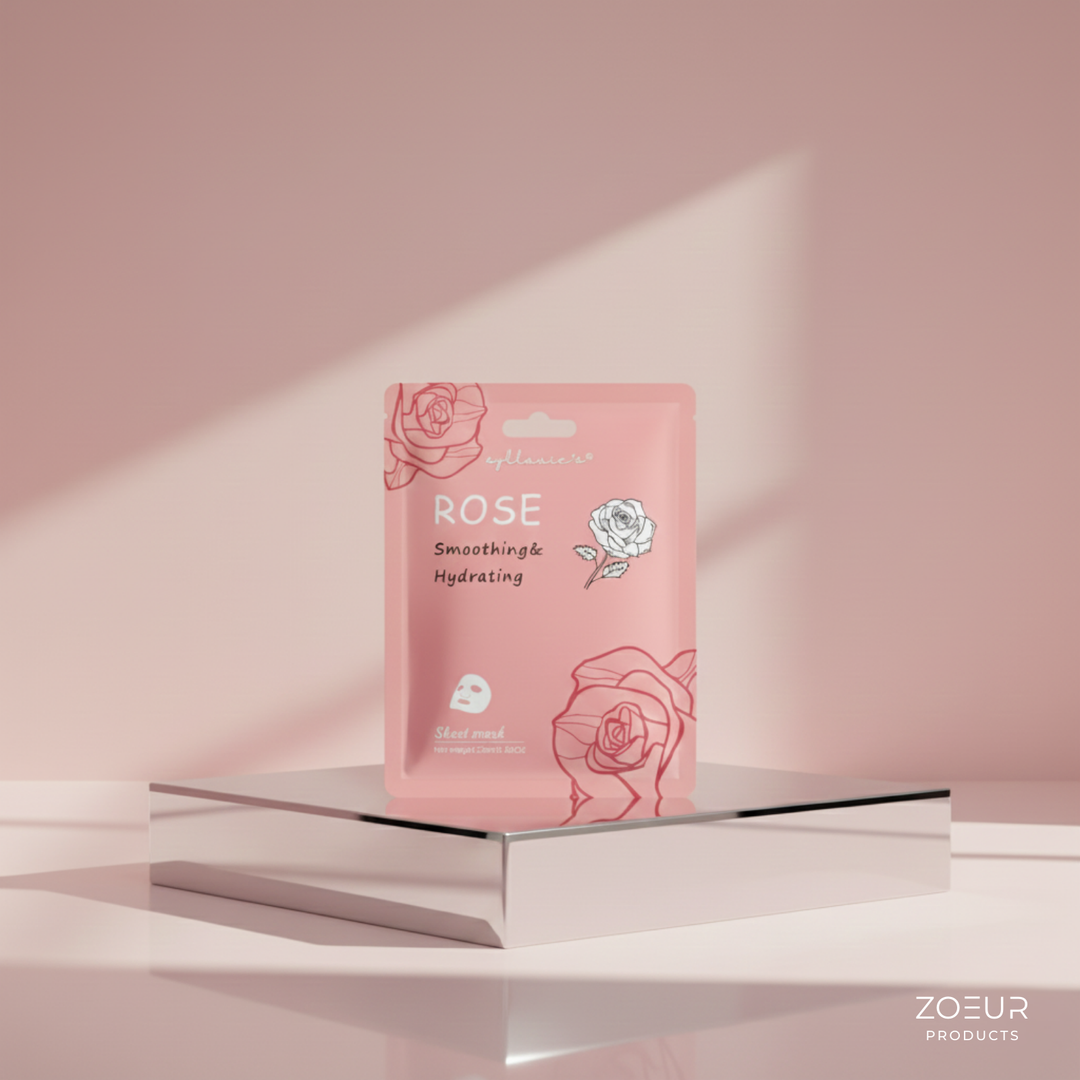 Sheet Mask: Rose (6er Set)