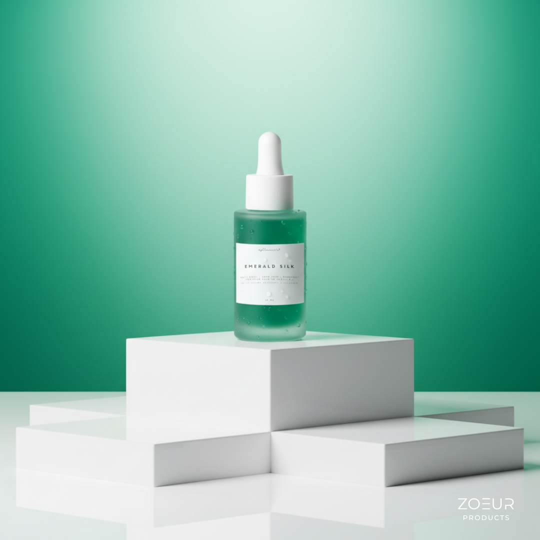 Emerald Silk Facial Oil - zoeur