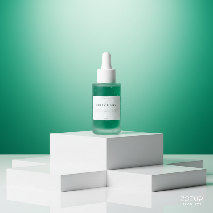 Emerald Silk Facial Oil - zoeur
