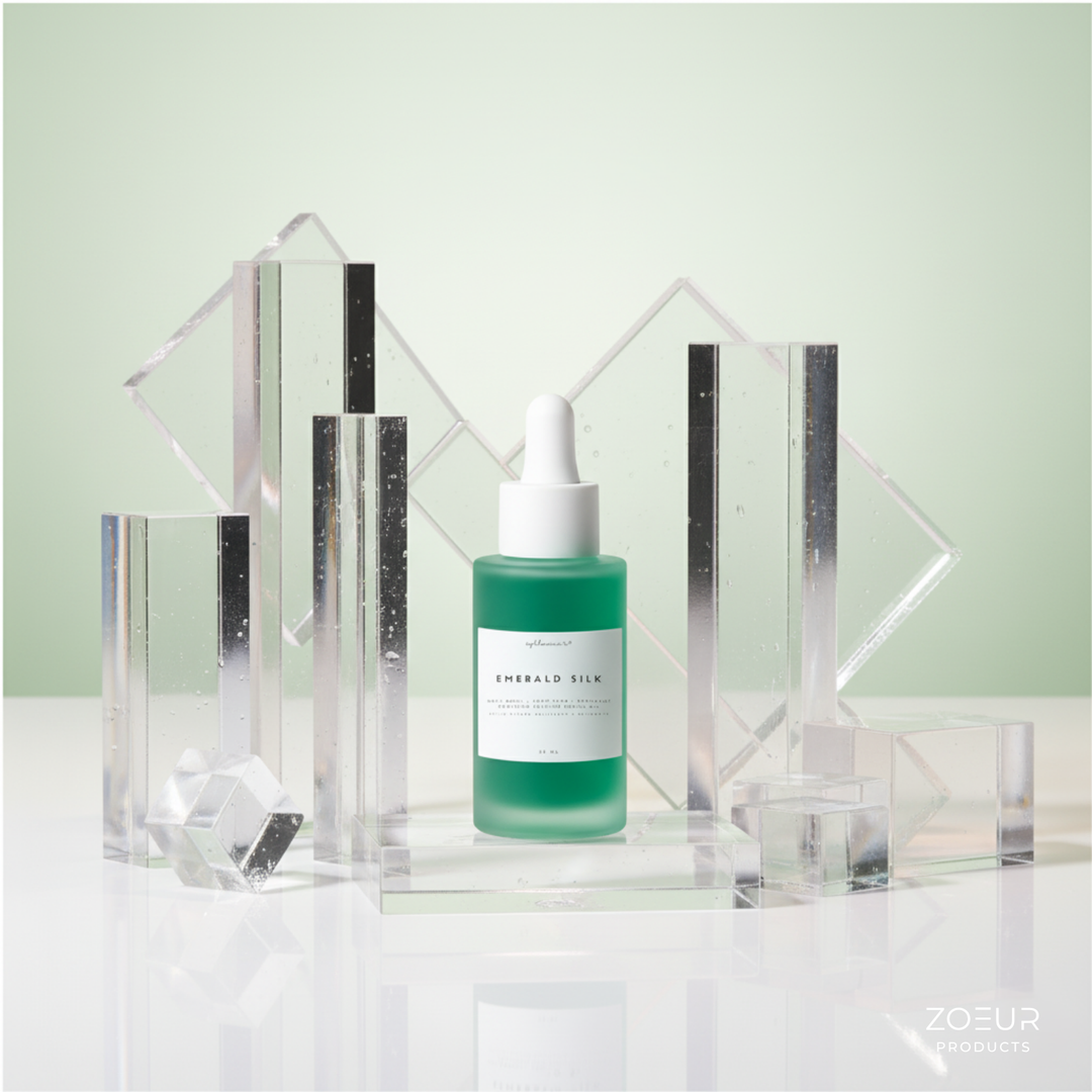 Emerald Silk Facial Oil - zoeur