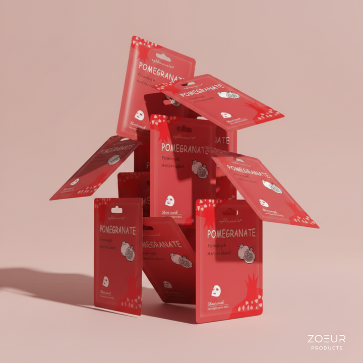 Sheet Mask: Pomegranate (6er Set)