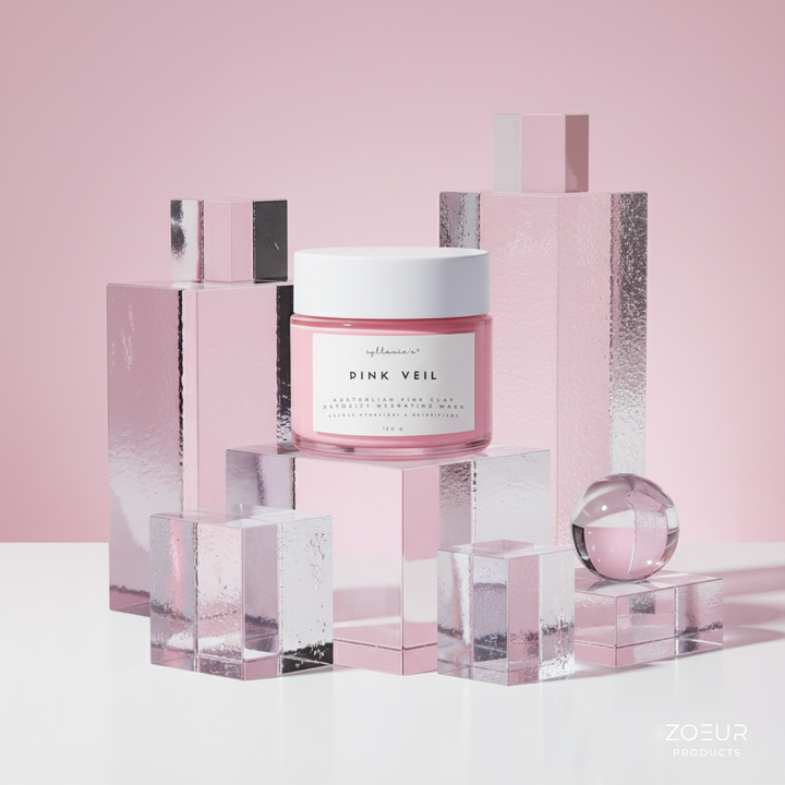 Pink Veil Maske - zoeur