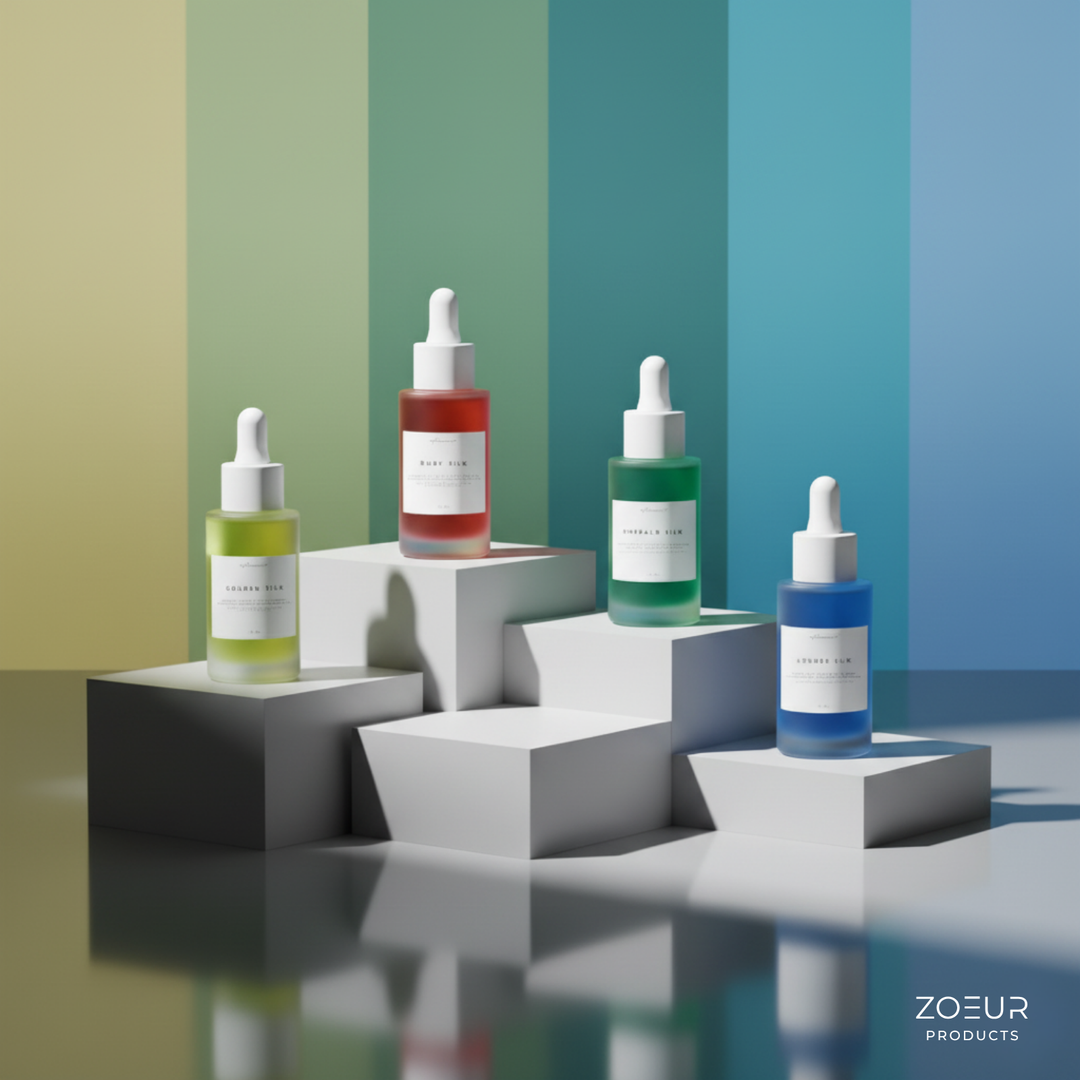 Silk Facial Oils Set - zoeur