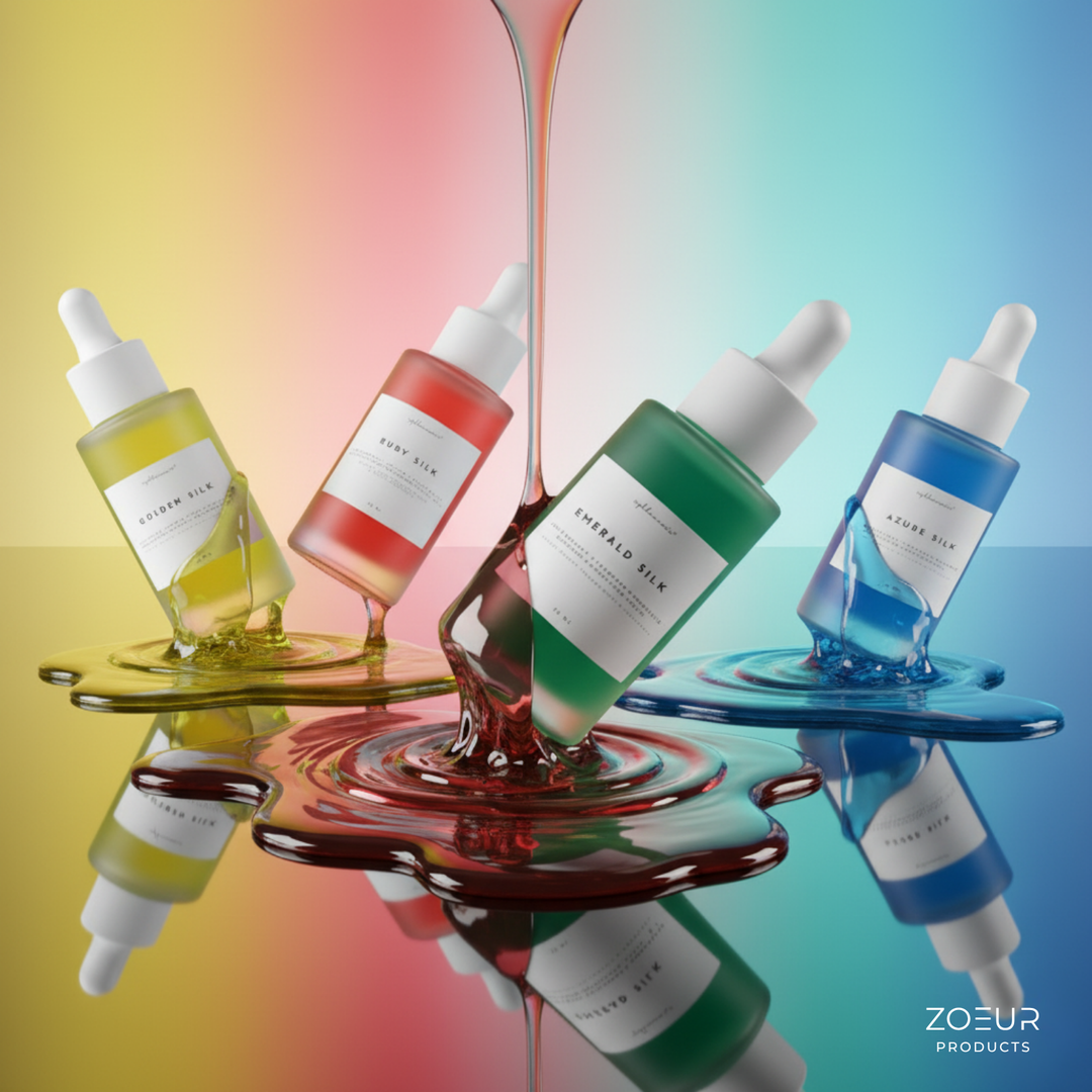 Silk Facial Oils Set - zoeur