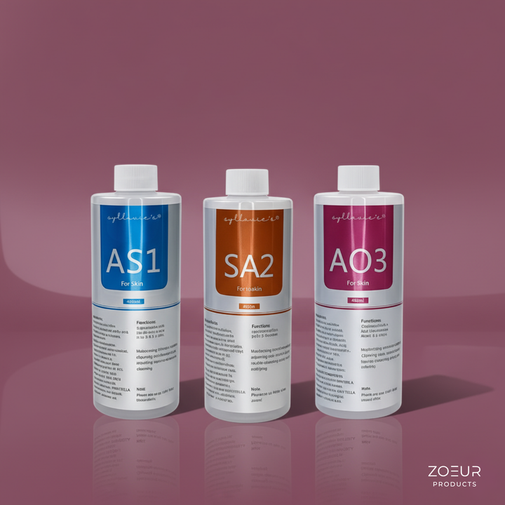 Aqua Facial Solutions - 3er Set - zoeur