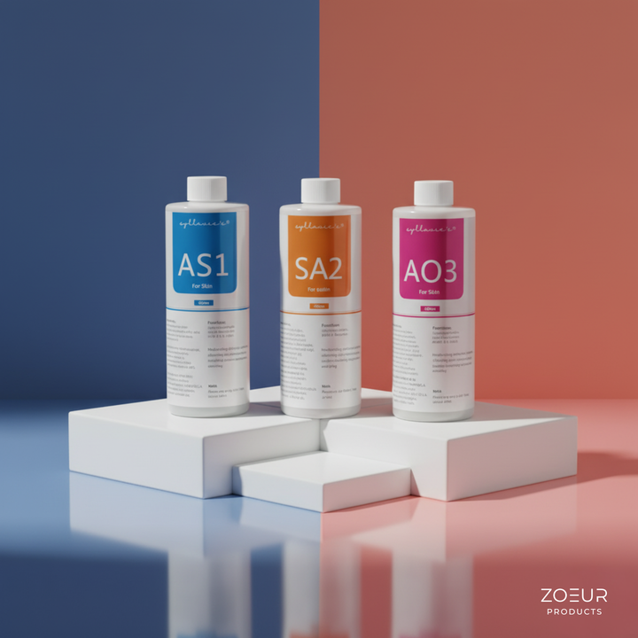 Aqua Facial Solutions - 3er Set - zoeur