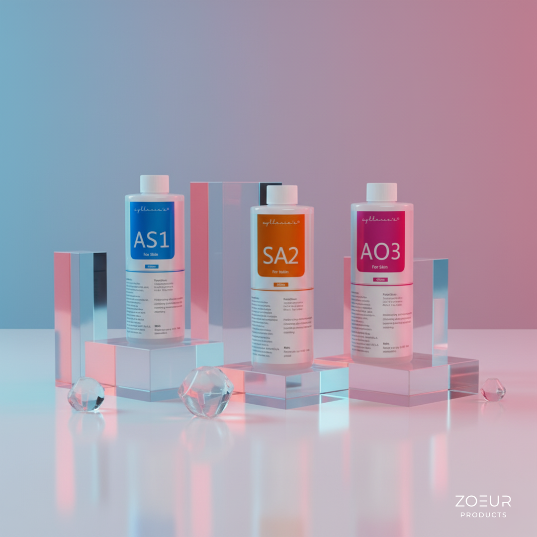 Aqua Facial Solutions - 3er Set - zoeur