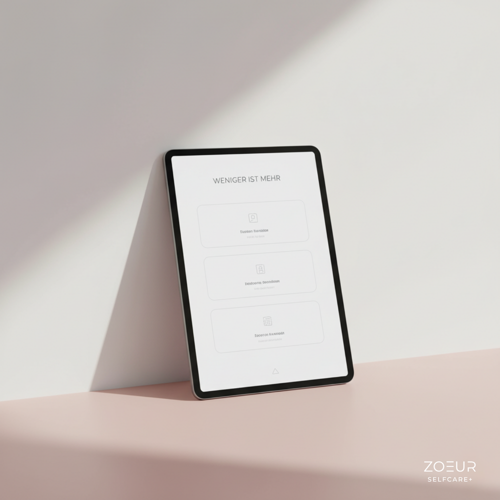 Weniger ist mehr: Impulse Book - zoeur