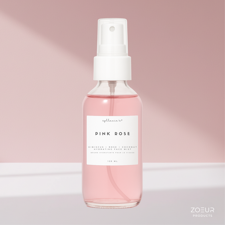 Pink Rose Face Mist & Toner - zoeur