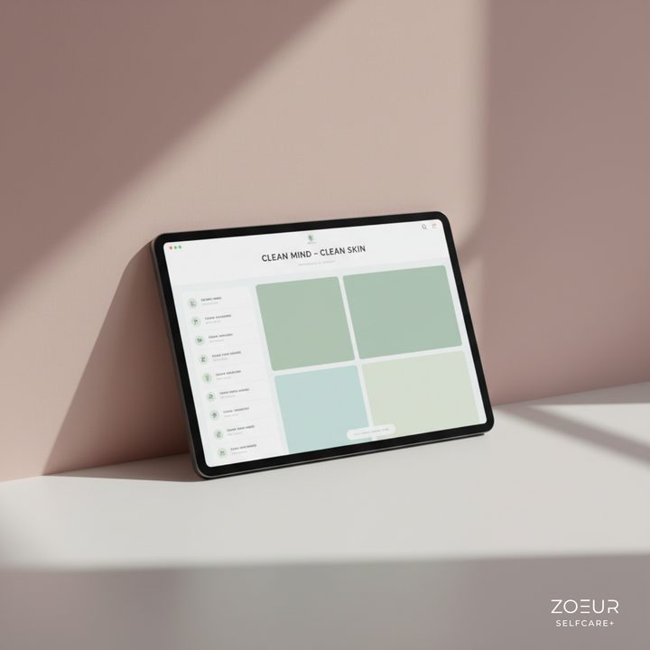 Clean Mind - Clean Skin: Workbook - zoeur