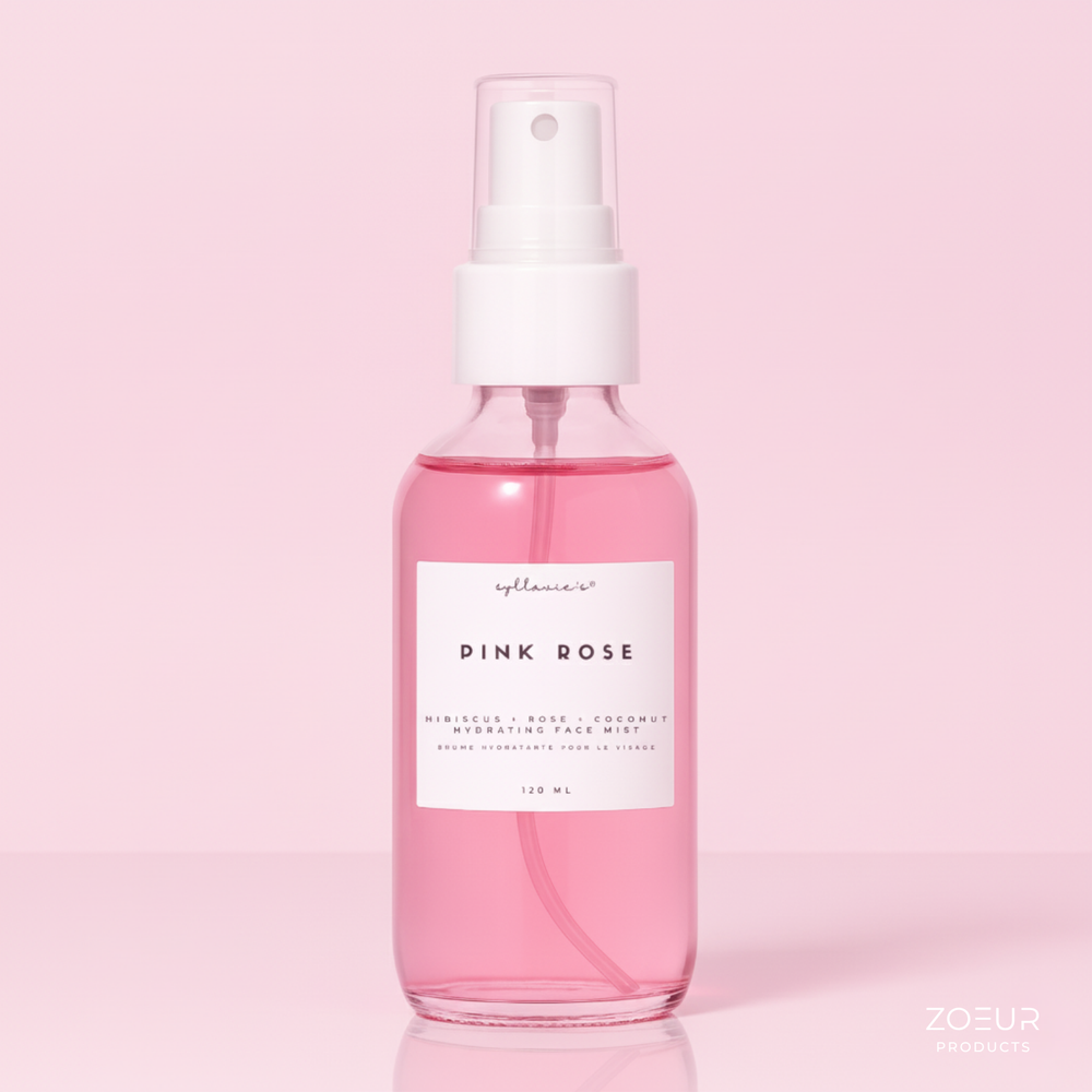 Pink Rose Face Mist & Toner - zoeur