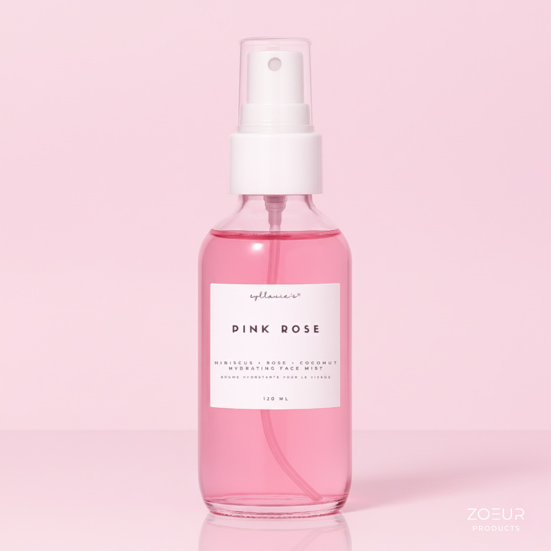 Pink Rose Face Mist & Toner - zoeur