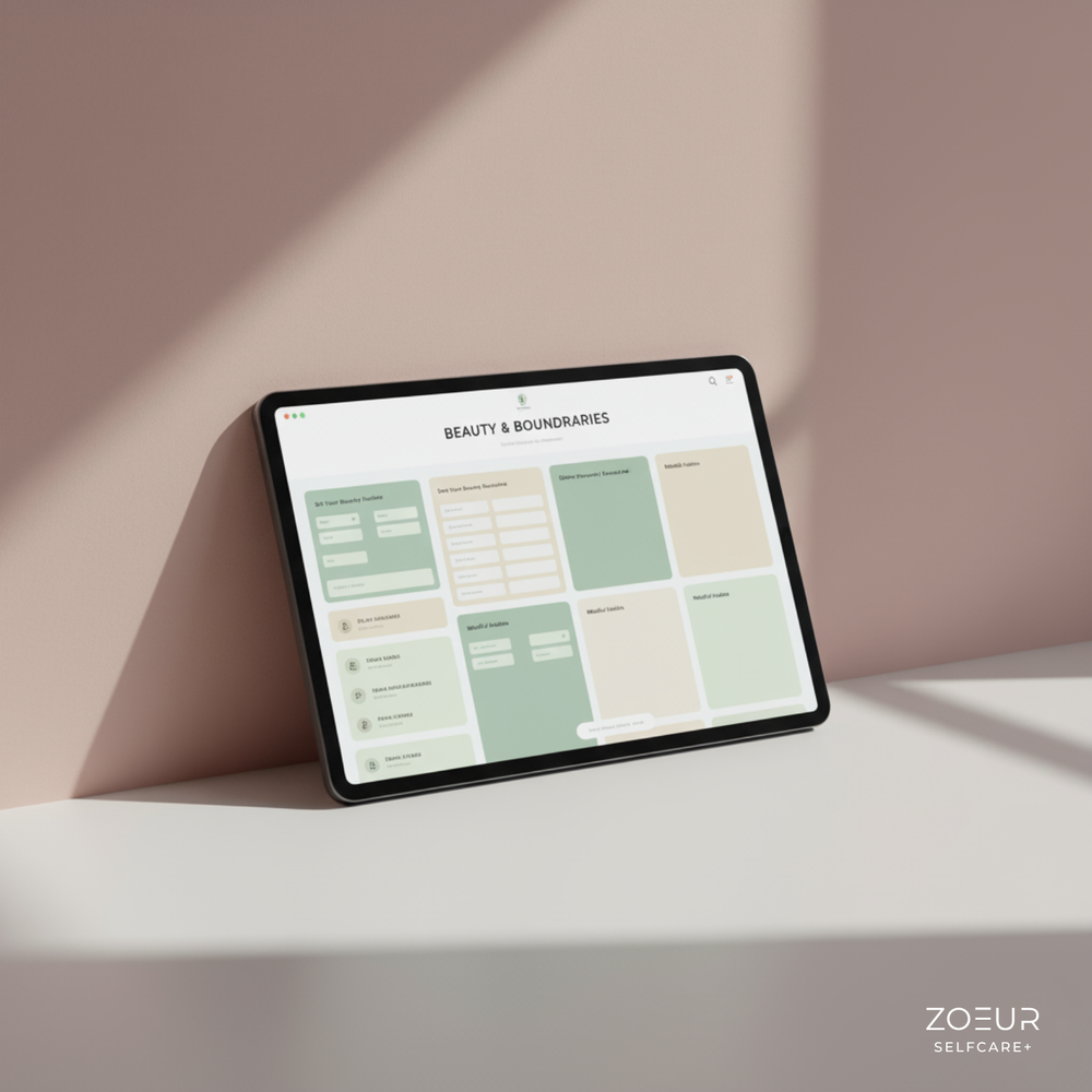 Beauty & Boundaries: Workbook - zoeur