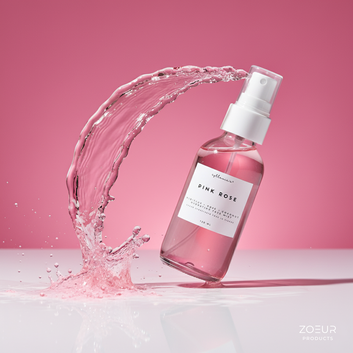 Pink Rose Face Mist & Toner - zoeur