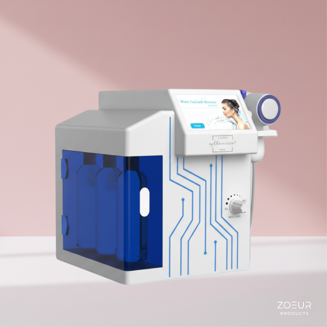 HYDRO GLOW O2: Aqua Facial Gerät 5in1 - zoeur