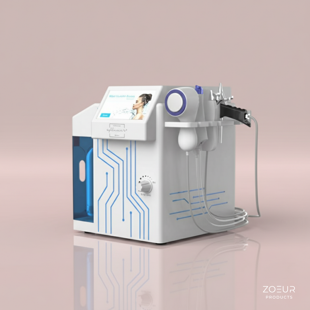 HYDRO GLOW O2: Aqua Facial Gerät 5in1 - zoeur