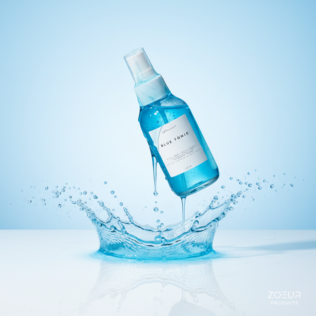 Blue Tonic Face Mist & Toner - zoeur