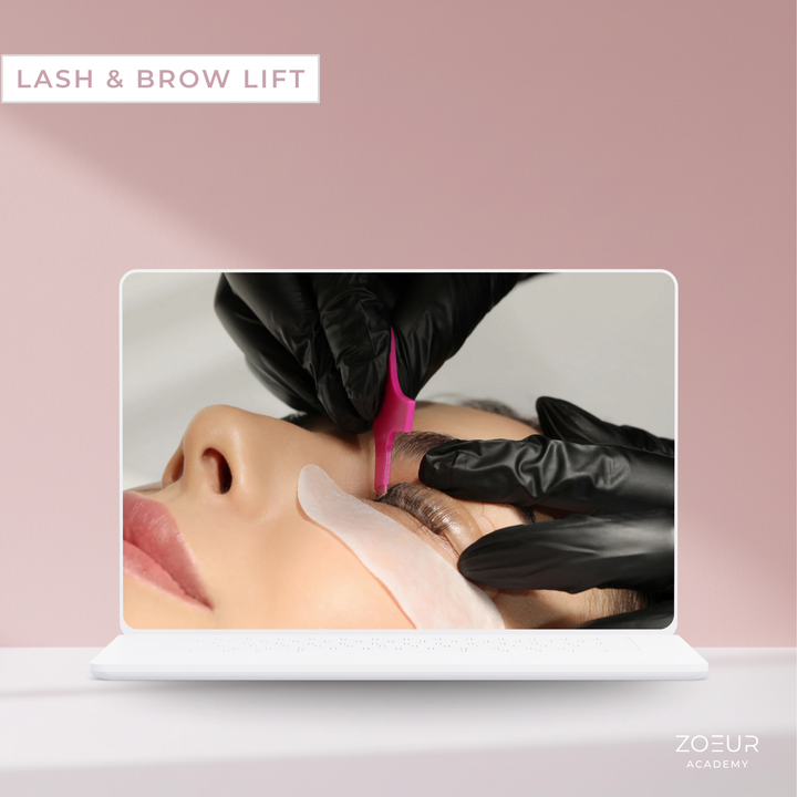 Lash & Brow Lift: Online Kurs - zoeur