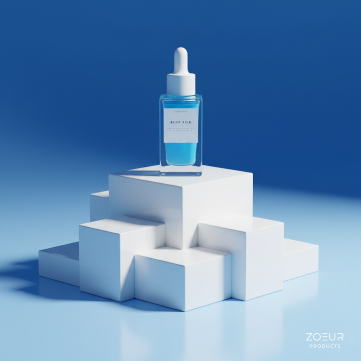 Blue Silk Facial Oil - zoeur