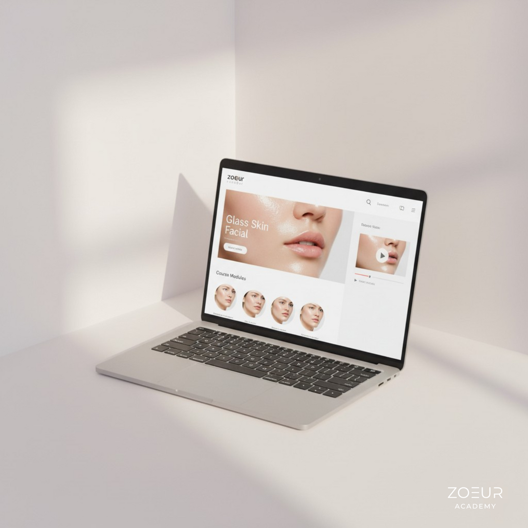 Glass Skin Facial: Online Kurs - zoeur