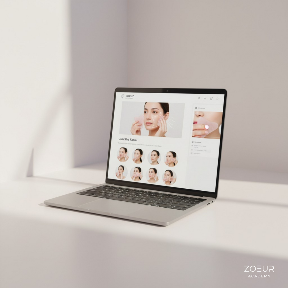 Gua Sha Facial: Online Kurs - zoeur