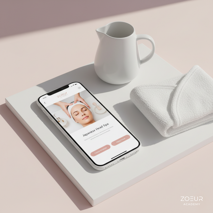 Japanese Head Spa: Online Kurs