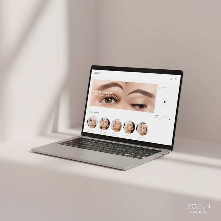 Lash & Brow Lift: Online Kurs - zoeur