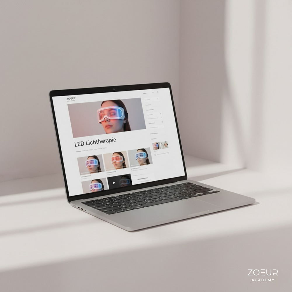 LED Lichttherapie: Online Kurs - zoeur