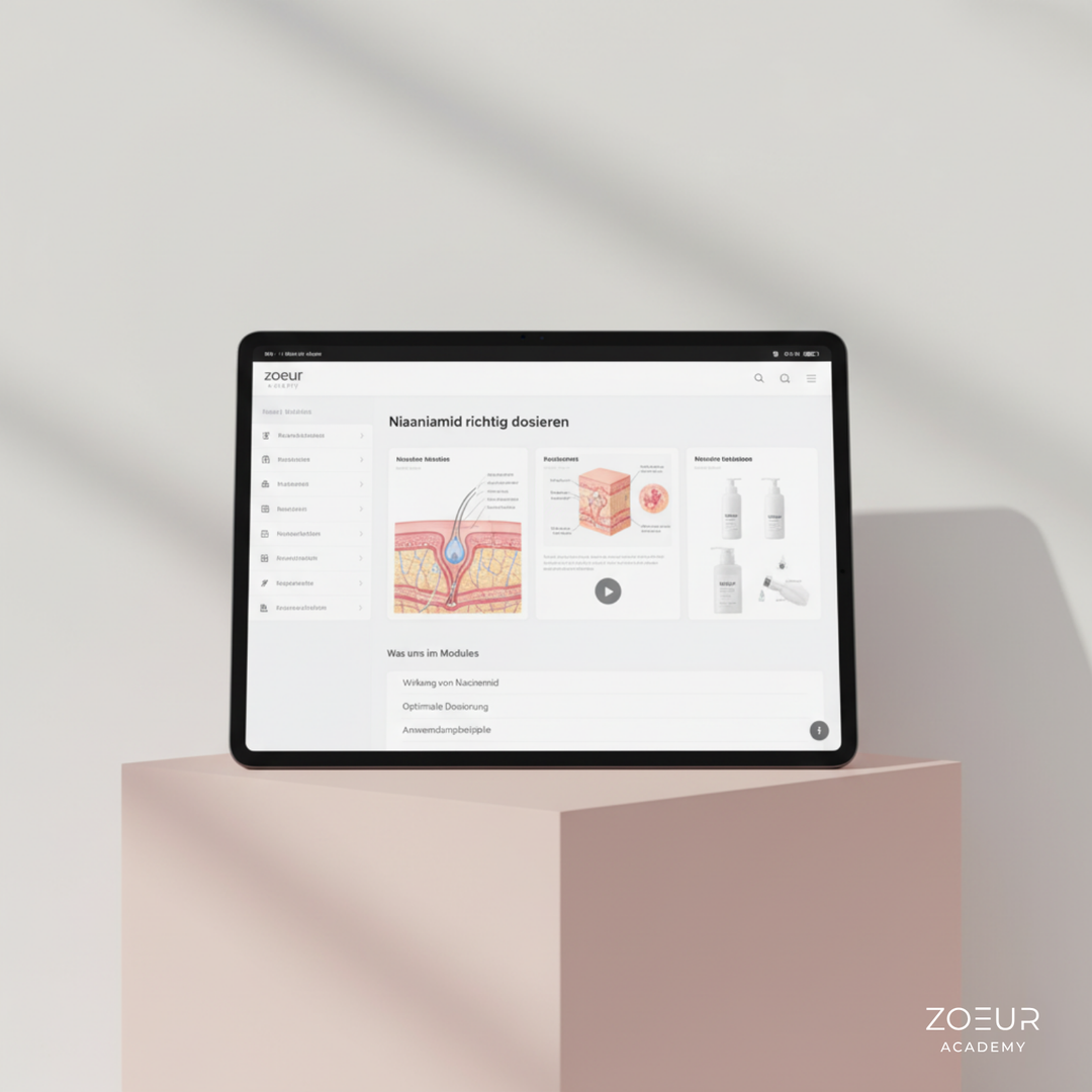 Niacinamid richtig dosieren: Micro Class