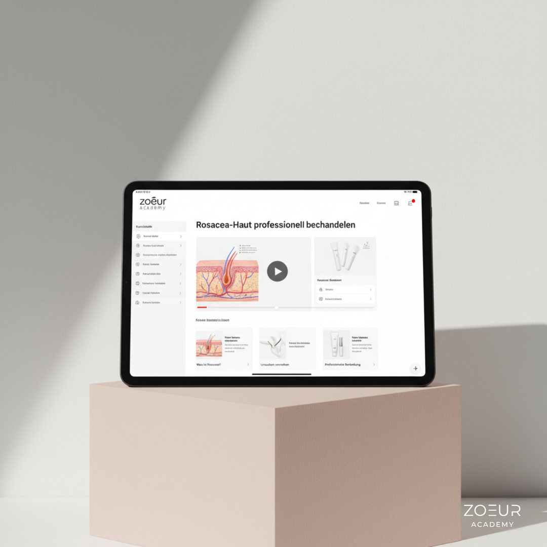 Rosacea-Haut professionell behandeln: Micro Class