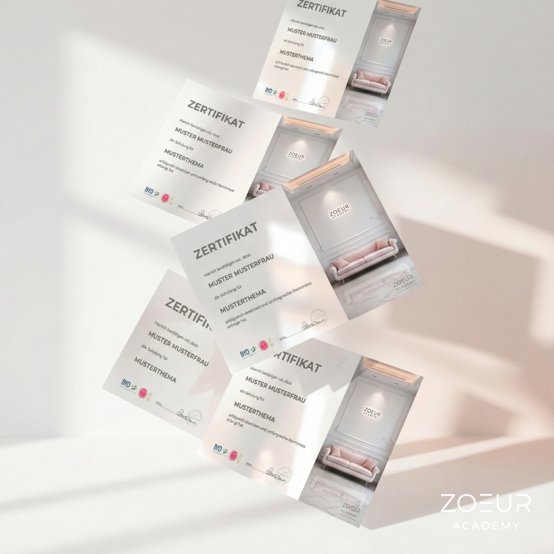 E-LEARNING - inkl. Zertifikat - zoeur